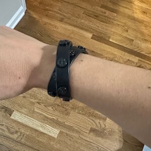 Tory Burch Leather Wrap bracelet